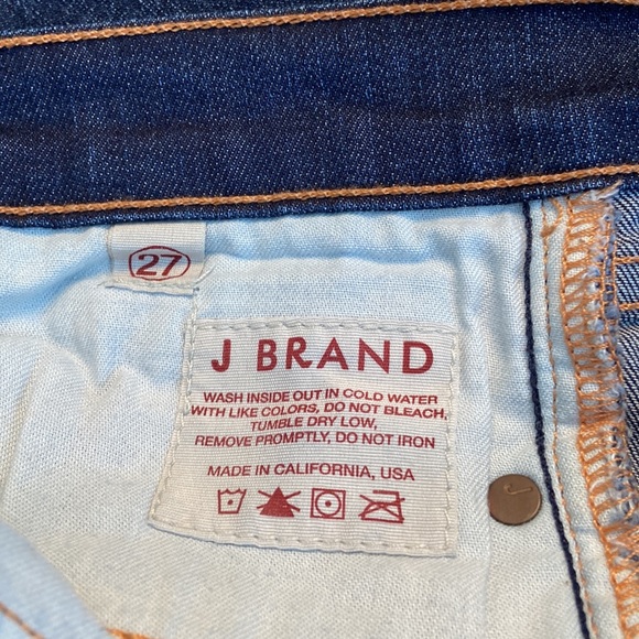 J Brand skinny leg 811 dark vintage jean - Picture 7 of 8